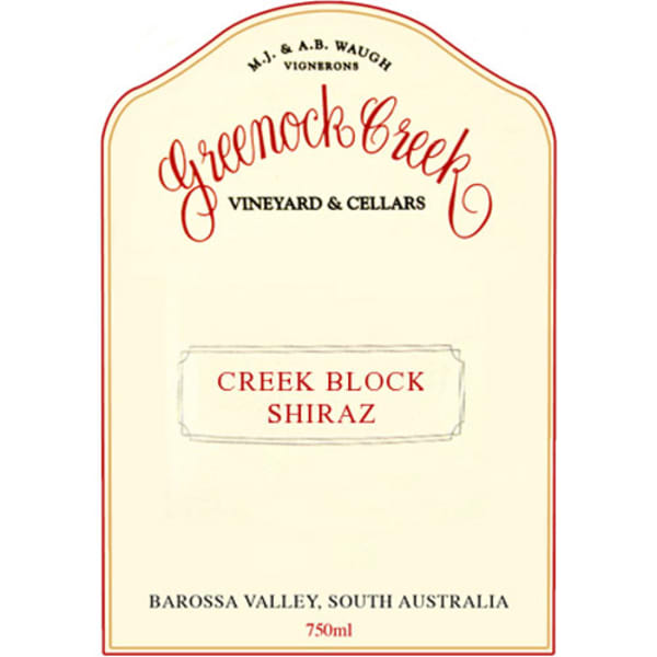 Rượu vang đỏ Greenock Creek Creek Block Shiraz 2004