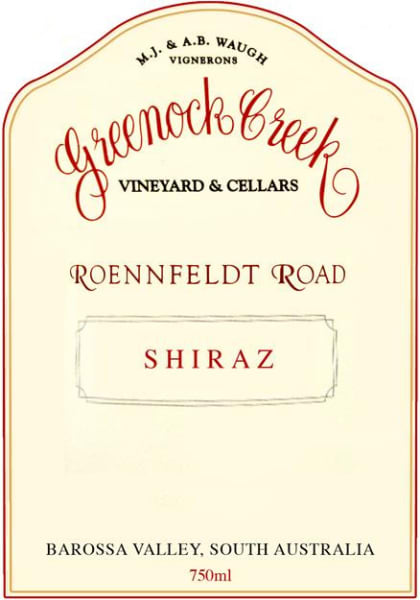 Rượu vang đỏ Greenock Creek Roennfeldt Road Shiraz 2008
