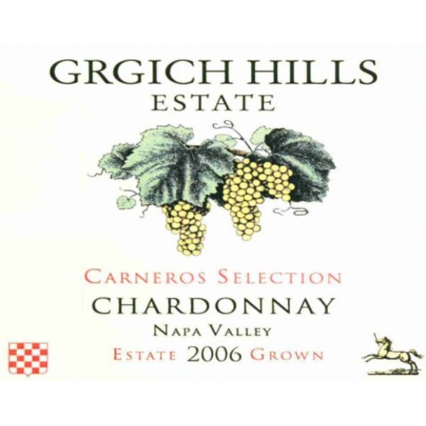 Rượu vang trằng Grgich Hills Estate Carneros Selection Chardonnay 2006