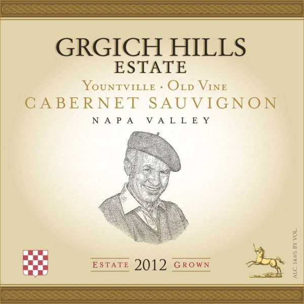 Rượu vang đỏ Grgich Hills Estate Yountville Old Vine Cabernet Sauvignon 2012
