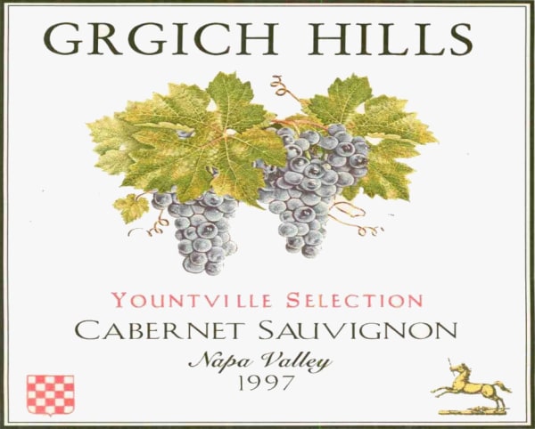 Rượu vang đỏ Grgich Hills Estate Yountville Selection Cabernet Sauvignon 1997