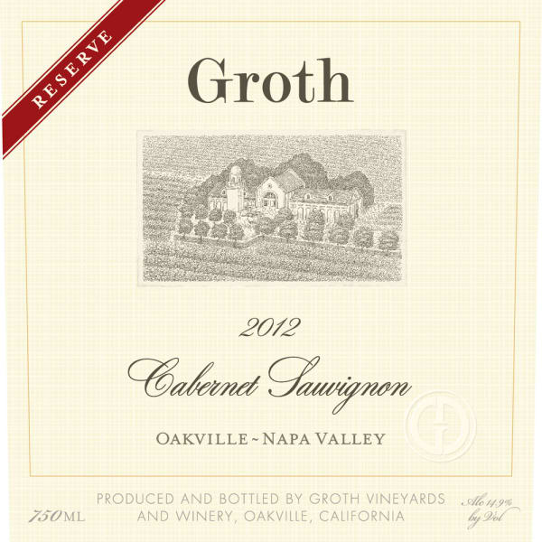 Rượu vang đỏ Groth Reserve Cabernet Sauvignon (chai Magnum 1,5 lít) 2012