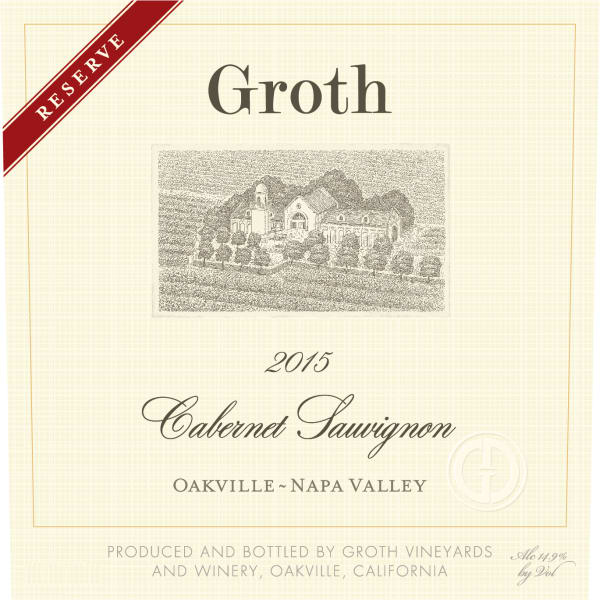 Rượu vang đỏ Groth Reserve Cabernet Sauvignon (chai Magnum 1,5 lít) 2015