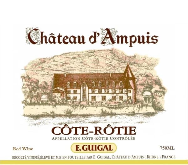 Rượu vang đỏ Guigal Chateau d'Ampuis Cote Rotie (chai Magnum 1,5 lít) 2016