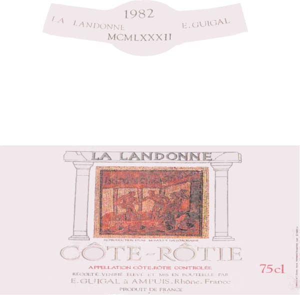 Rượu vang đỏ Guigal Cote Rotie La Landonne 1982