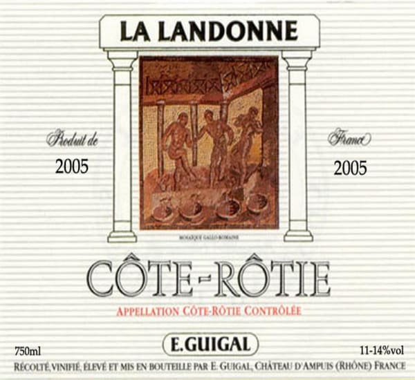 Rượu vang đỏ Guigal Cote Rotie La Landonne 2005