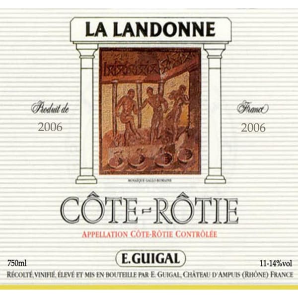Rượu vang đỏ Guigal Cote Rotie La Landonne 2006