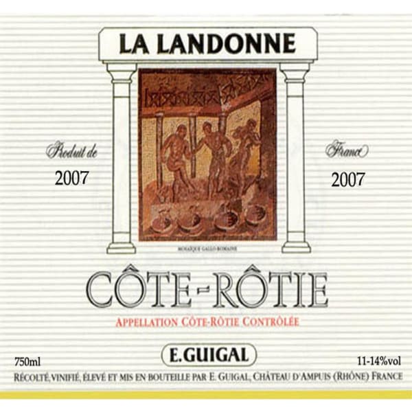 Rượu vang đỏ Guigal Cote Rotie La Landonne 2007