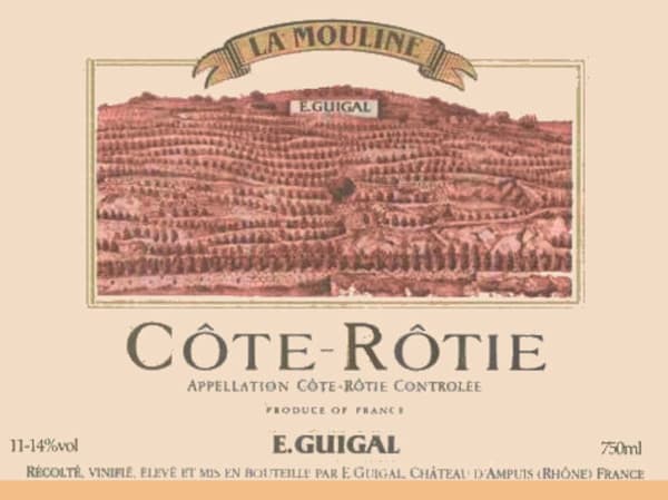 Rượu vang đỏ Guigal Cote Rotie La Mouline 2008