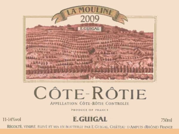 Rượu vang đỏ Guigal Cote Rotie La Mouline 2009