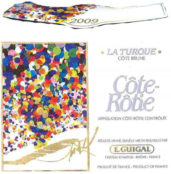 Rượu vang đỏ Guigal Cote Rotie La Turque 2009