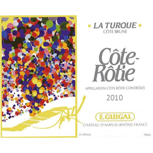 Rượu vang đỏ Guigal Cote Rotie La Turque 2010