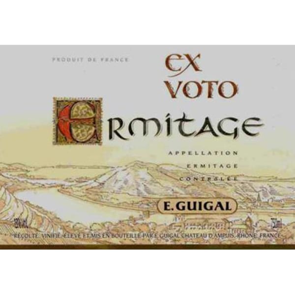 Rượu vang trằng Guigal Ermitage Ex Voto Blanc 2006
