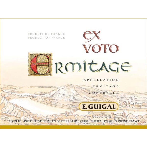 Rượu vang trằng Guigal Ermitage Ex Voto Blanc 2010
