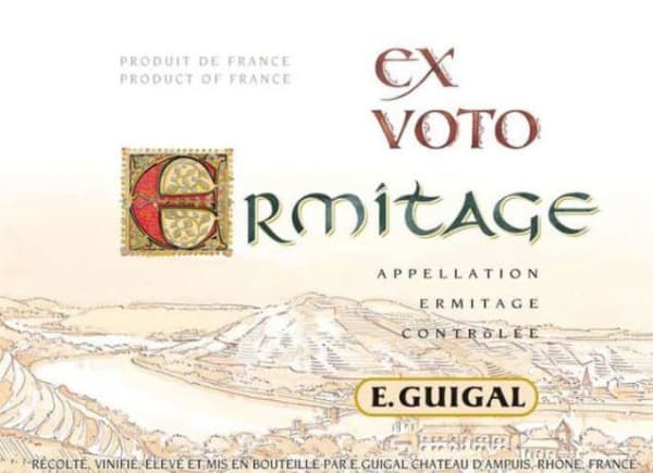 Rượu vang trằng Guigal Ermitage Ex Voto Blanc 2015