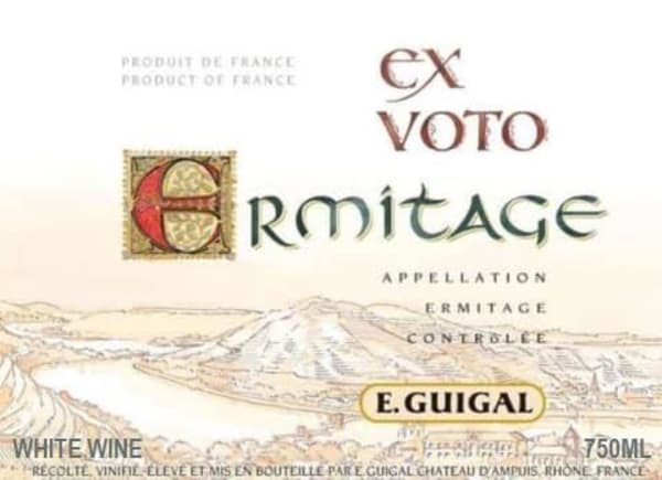 Rượu vang trằng Guigal Ermitage Ex Voto Blanc 2017