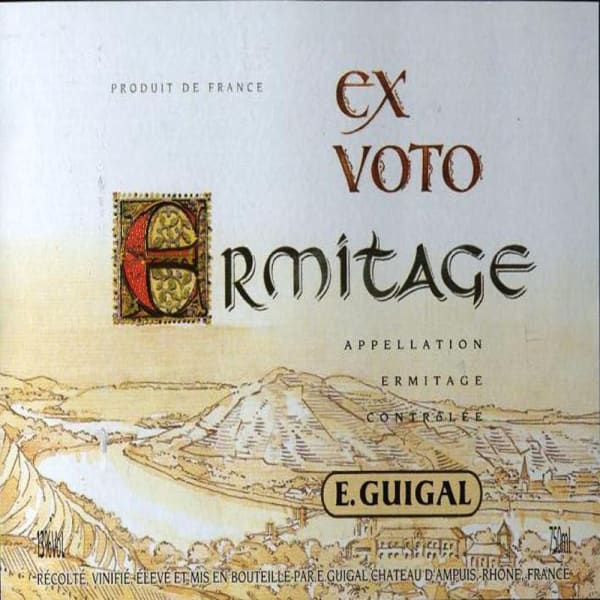Rượu vang đỏ Guigal Ermitage Ex Voto Rouge 2007