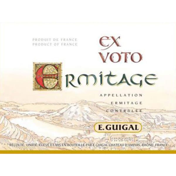 Rượu vang đỏ Guigal Ermitage Ex Voto Rouge 2009
