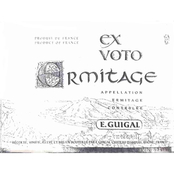 Rượu vang đỏ Guigal Ermitage Ex Voto Rouge 2010