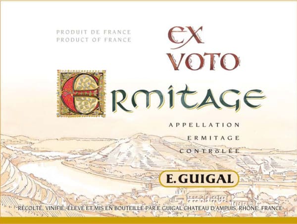 Rượu vang đỏ Guigal Ermitage Ex Voto Rouge 2015