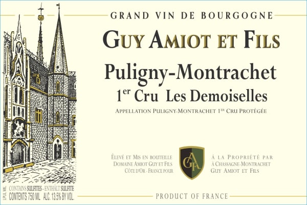 Rượu vang trằng Guy Amiot Puligny-Montrachet Les Demoiselles Premier Cru 2014