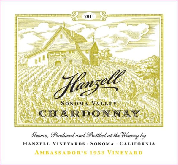 Rượu vang trằng Hanzell Ambassador's 1953 Vineyard Chardonnay 2011