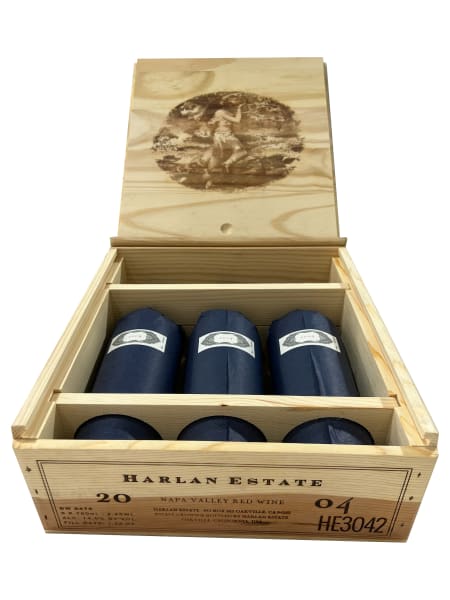 Rượu vang đỏ Harlan Estate (3 Bottles in OWC) 2004