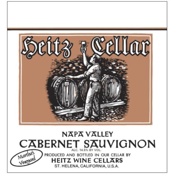 Rượu vang đỏ Heitz Cellar Martha's Vineyard Cabernet Sauvignon (chai Magnum 1,5 lít) 1983