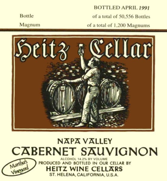Rượu vang đỏ Heitz Cellar Martha's Vineyard Cabernet Sauvignon 1989