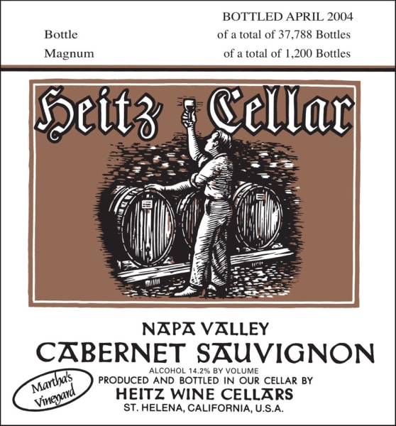 Rượu vang đỏ Heitz Cellar Martha's Vineyard Cabernet Sauvignon 2001