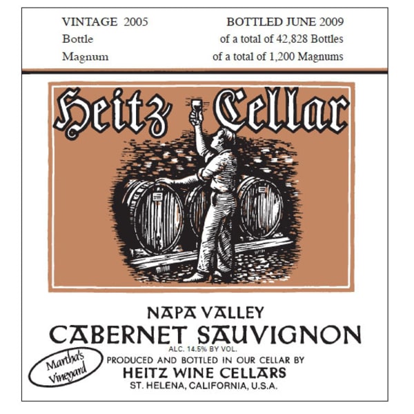 Rượu vang đỏ Heitz Cellar Martha's Vineyard Cabernet Sauvignon 2005
