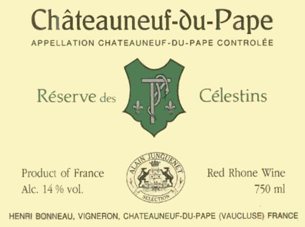 Rượu vang đỏ Henri Bonneau Chateauneuf-du-Pape Reserve des Celestins 2004