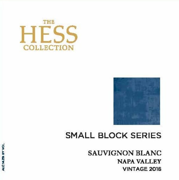 Rượu vang trằng Hess Small Block Series Sauvignon Blanc 2016