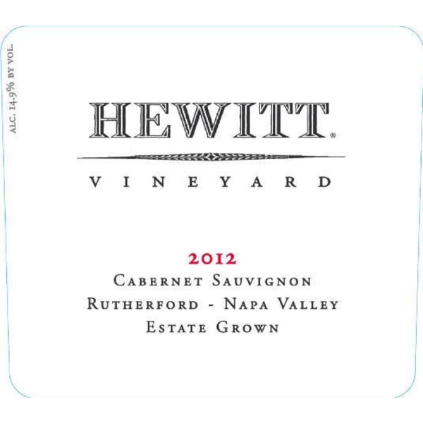 Rượu vang đỏ Hewitt Vineyard Cabernet Sauvignon (chai Magnum 1,5 lít) 2012