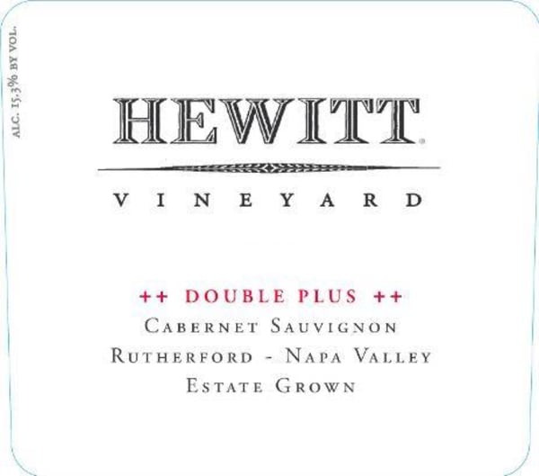 Rượu vang đỏ Hewitt Vineyard Double Plus Cabernet Sauvignon (torn label) 2014