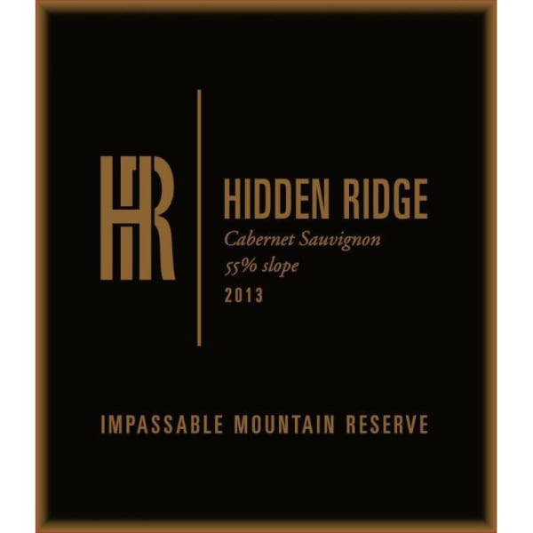 Rượu vang đỏ Hidden Ridge Impassable Mountain Reserve Cabernet Sauvignon 2013