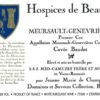 Rượu vang trằng Hospices Civiles de Beaune Meursault-Genevrieres Cuvee Baudot Premier Cru 2009