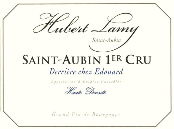 Rượu vang trằng Hubert Lamy Saint-Aubin Derriere chez Edouard Haute Densite Premier Cru 2012