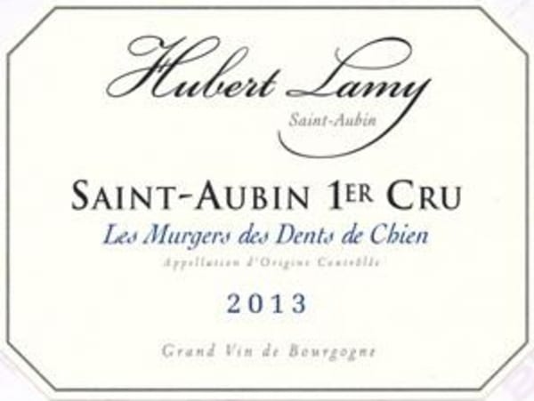 Rượu vang trằng Hubert Lamy Saint Aubin Les Murgers des Dents de Chien Premier Cru 2013