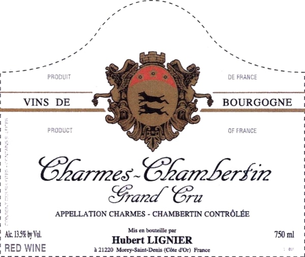 Rượu vang đỏ Hubert Lignier Charmes Chambertin Grand Cru (chai Magnum 1,5 lít) 2015