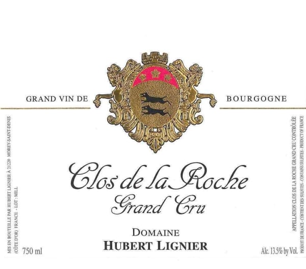 Rượu vang đỏ Hubert Lignier Clos de la Roche Grand Cru 2017