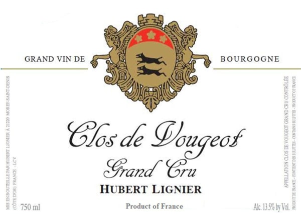 Rượu vang đỏ Hubert Lignier Clos de Vougeot Grand Cru 2020