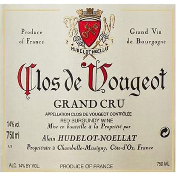 Rượu vang đỏ Hudelot-Noellat Clos Vougeot Grand Cru (chai Magnum 1,5 lít) 2003
