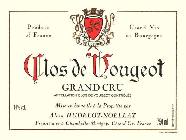 Rượu vang đỏ Hudelot-Noellat Clos Vougeot Grand Cru (chai Magnum 1,5 lít) 2014