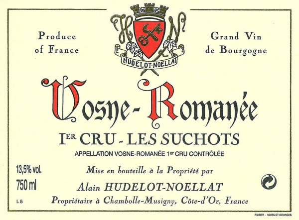 Rượu vang đỏ Hudelot-Noellat Vosne-Romanee Les Beaumonts Premier Cru 2010