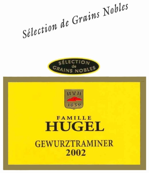 Rượu vang trằng Hugel Selection de Grains Nobles Gewurztraminer 2002