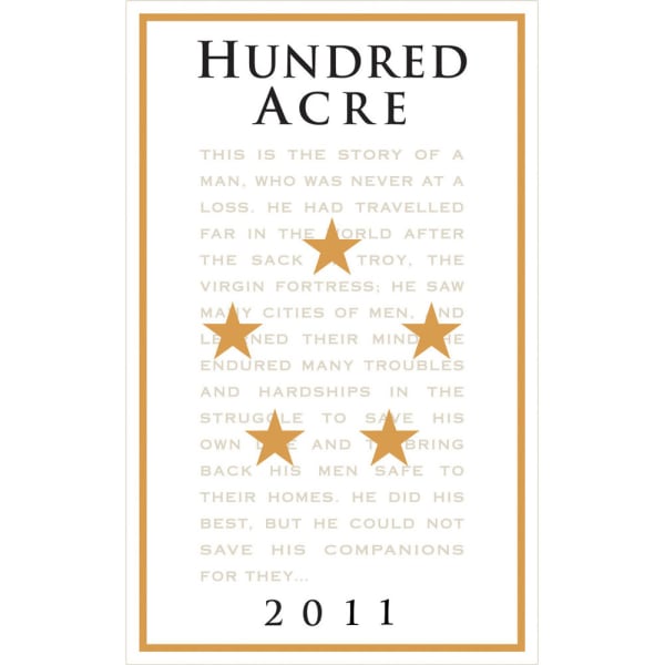Rượu vang đỏ Hundred Acre Ark Vineyard Cabernet Sauvignon 2011