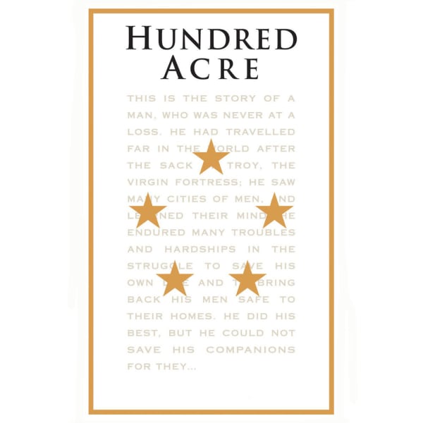 Rượu vang đỏ Hundred Acre Few and Far Between Cabernet Sauvignon 2012