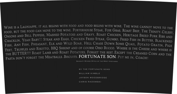 Rượu vang đỏ Hundred Acre Fortunate Son Cabernet Sauvignon 2008