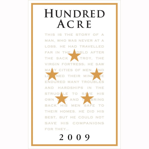 Rượu vang đỏ Hundred Acre Kayli Morgan Cabernet Sauvignon 2009